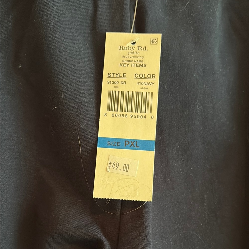 COPY - Ruby Rd Black Relaxed Fit pants - Picture 3 of 6